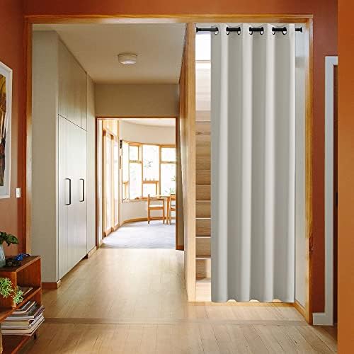 XISUNYA Decorative Door Curtain Panel 42x80 Inch