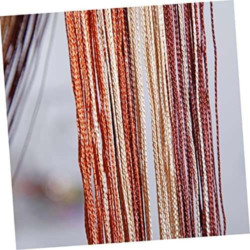Cabilock Boho Thread Curtains for Bedroom and Living Room