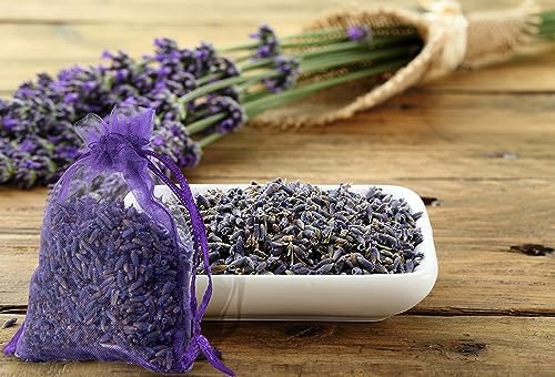 French Lavender Sachets Set of 36 Purple Home Fragrance