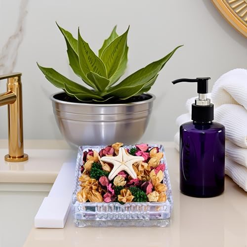 Pretysnow Rose Scented Potpourri - 49oz Long-Lasting Fragrance