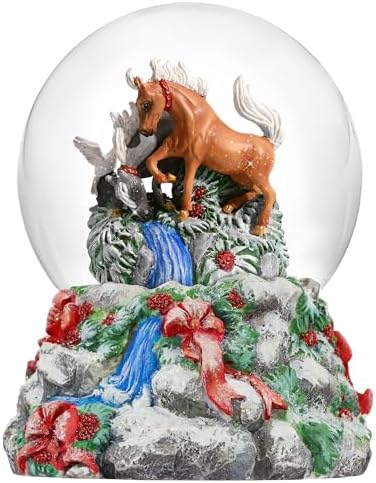 Breyer Horses 2024 Holiday Collection Musical Snow Globe