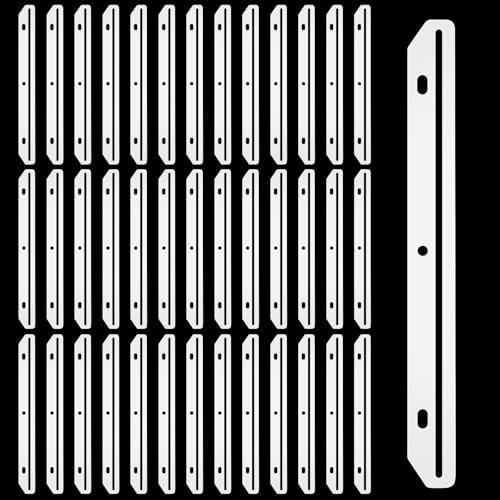 40 Pcs 3 Hole Magazine Holders for Storage and Organization