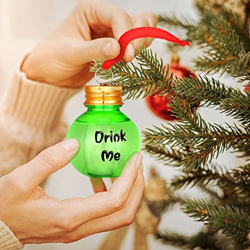9 Piece Booze Filled Christmas Tree Ornaments Set