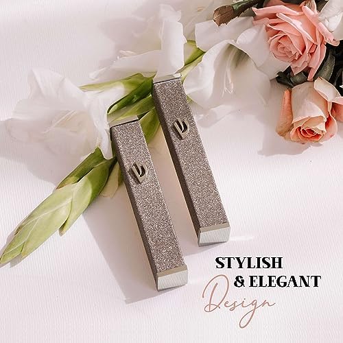 SURI Modern Mezuzah with Self-Stick Case