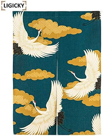 LIGICKY Noren Doorway Curtain 335x472