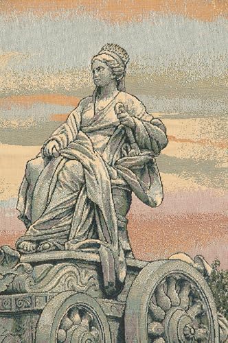 Charlotte Home Furnishings Inc Cibele Madrid Fountain Wall Hanging 35x54 Inch