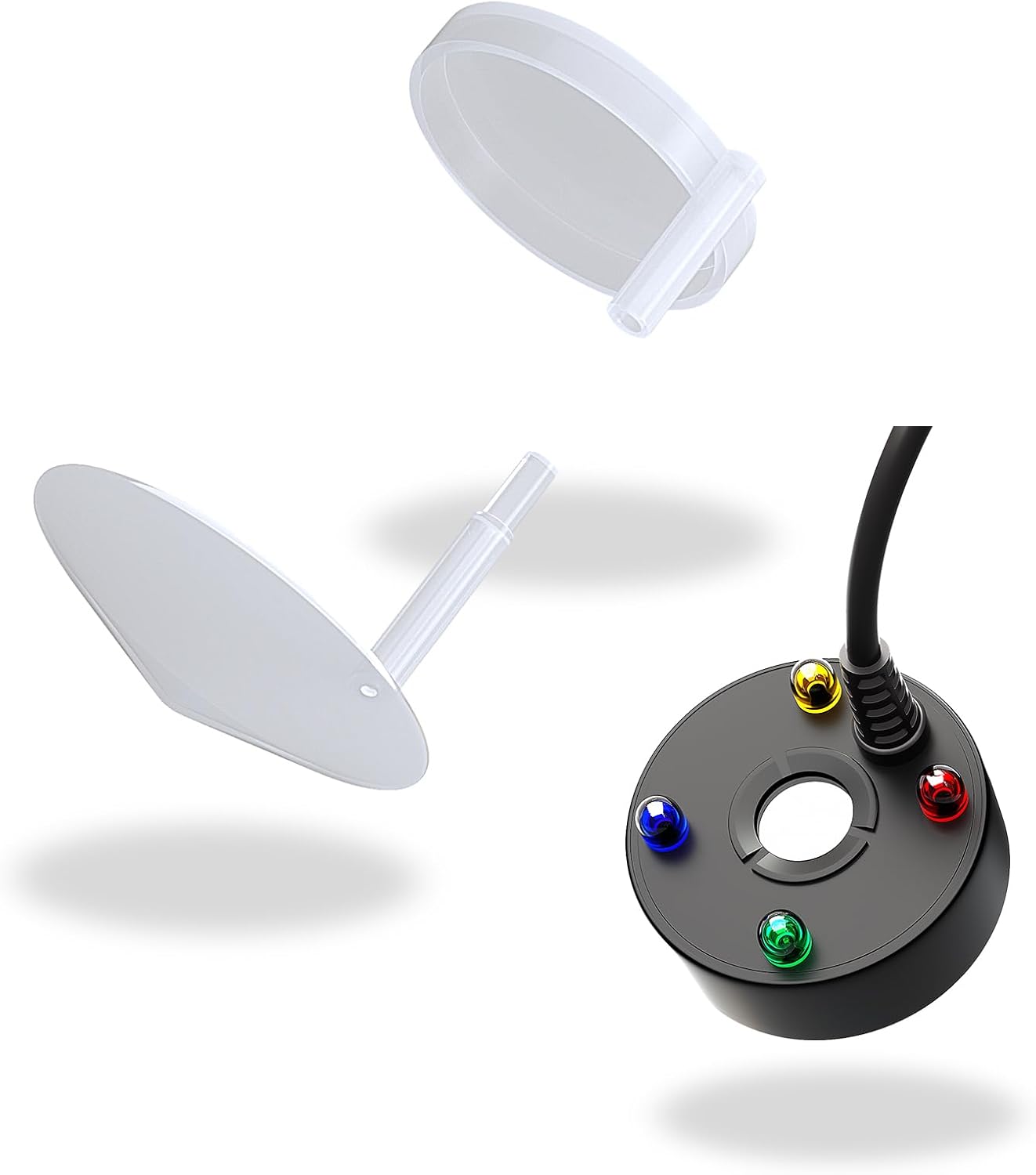 Alizzy USB Plug 4 LED Mist Maker with Splash Guard