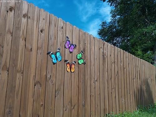 Sunny Barrel Decorative Butterfly Wall Art Set of 4