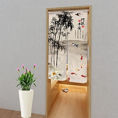ChloropLastid Traditional Painting Doorway Curtain