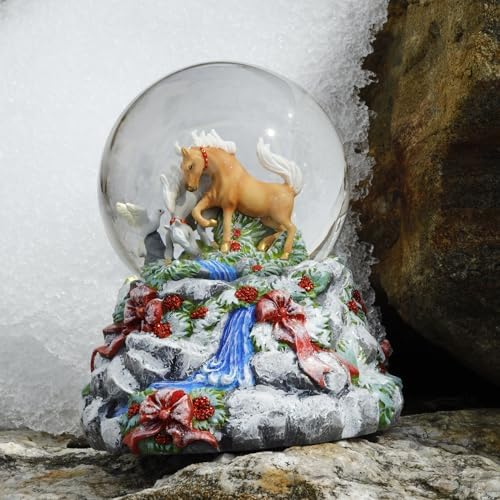Breyer Horses 2024 Holiday Collection Musical Snow Globe