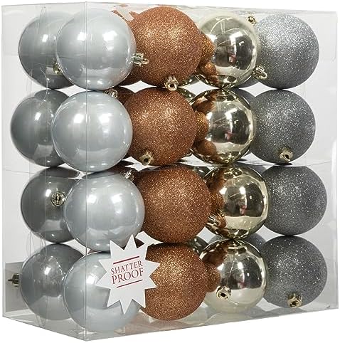 Hobby Lobby Metallic Shiny Glitter Ball Ornaments