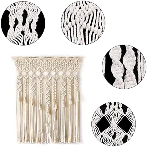 CHALIGHT Large Macrame Boho Chic Wall Hanging Tapestry