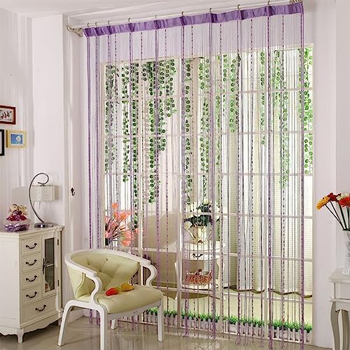 Beaded String Curtains for Door and Window Decor