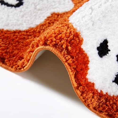 Estmy Spooky Halloween Ghost Rug 2x43 Non Slip Washable
