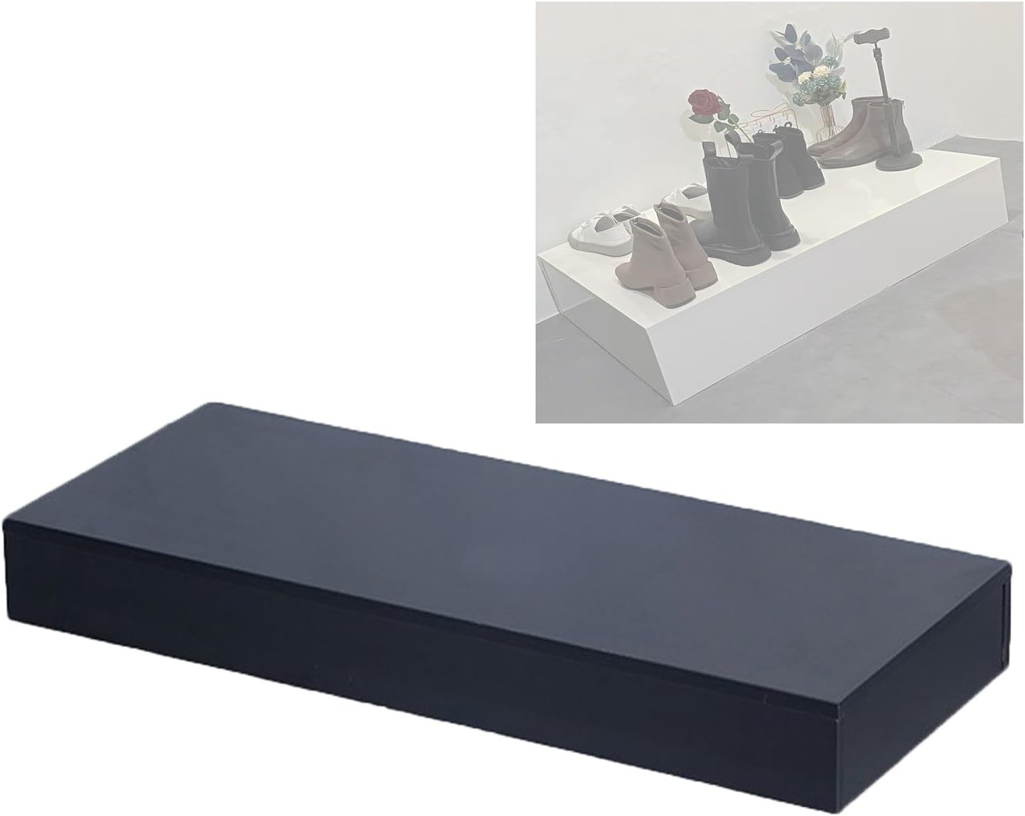Heavy Duty Display Pedestal Stand Black
