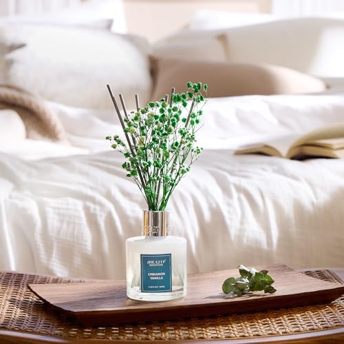 Airkeep Reed Diffuser Set - Cinnamon Vanilla 338 Fl Oz