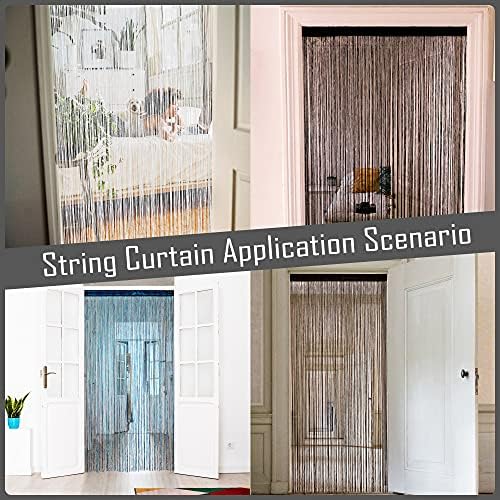 YaoYue Doorways String Curtain with Fringe Tassels