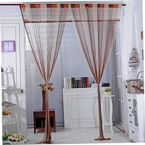 Cabilock Boho Thread Curtains for Bedroom and Living Room