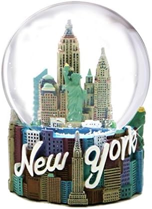 Skyline New York City Snow Globe Figurine 80mm
