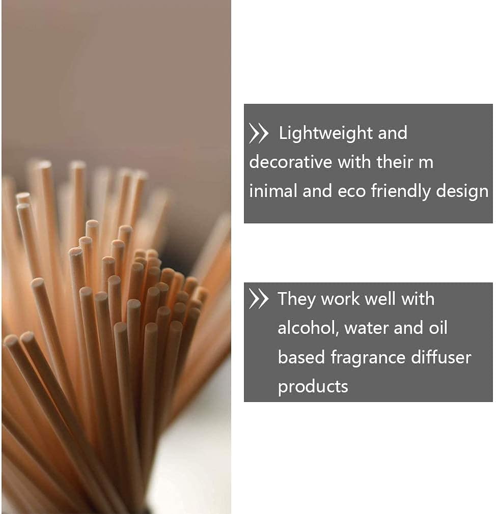 100 Pack Reed Diffuser Sticks 7 Inch Natural Rattan