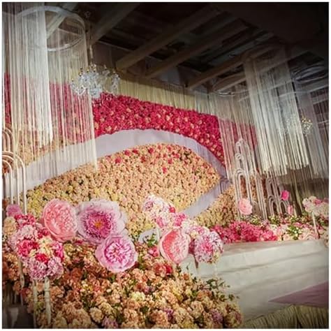 100x200cm Shiny Tassel Curtain Valance Panel 1
