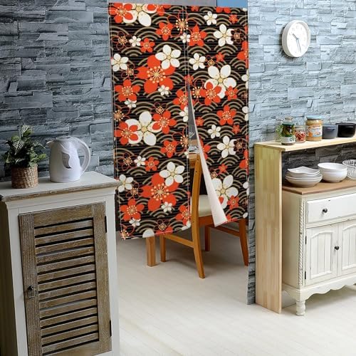 Japanese Noren Door Curtain for Home Decor