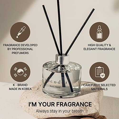 Cocodor Black Cherry Reed Diffuser Set 67oz