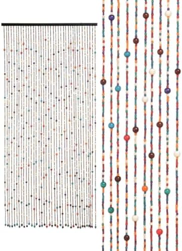 Doorway Beads Bamboo Curtain 38 Strands 354x748in