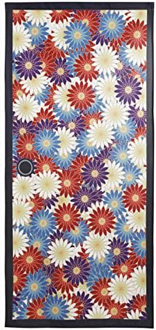 Noren Japanese Doorway Curtain with Fusuma Print Pattern3