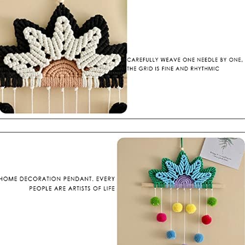 Rainbow Plush Dream Catcher Wall Decor