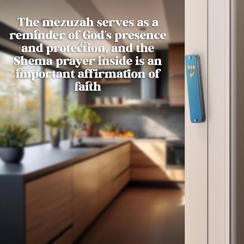 TYLDUM Clear Mezuzah Case for Door