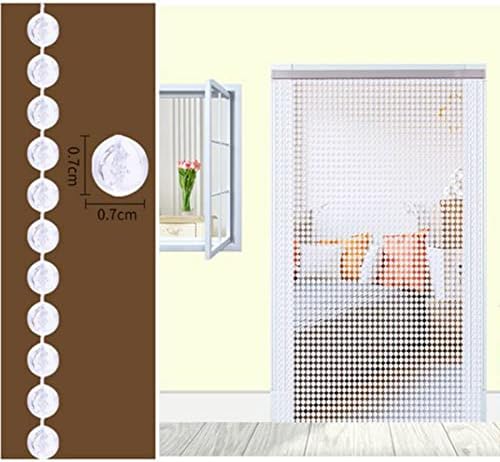 Zarbailre Sparkle Bead Curtains 31x71 Inch
