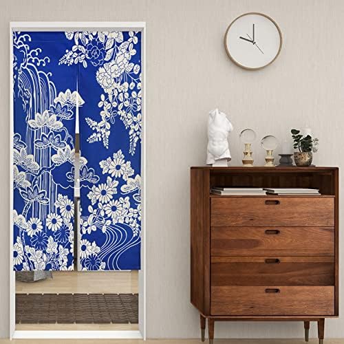 LIGICKY Japanese Style Noren Door Curtain Thick Long