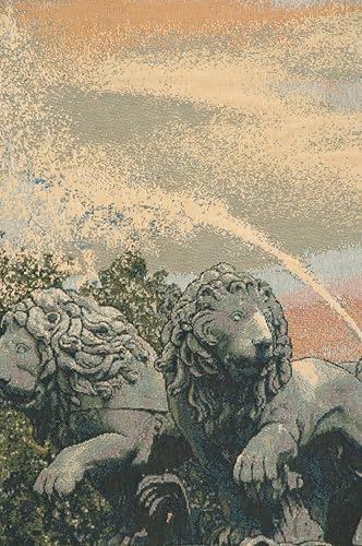 Charlotte Home Furnishings Inc Cibele Madrid Fountain Wall Hanging 35x54 Inch