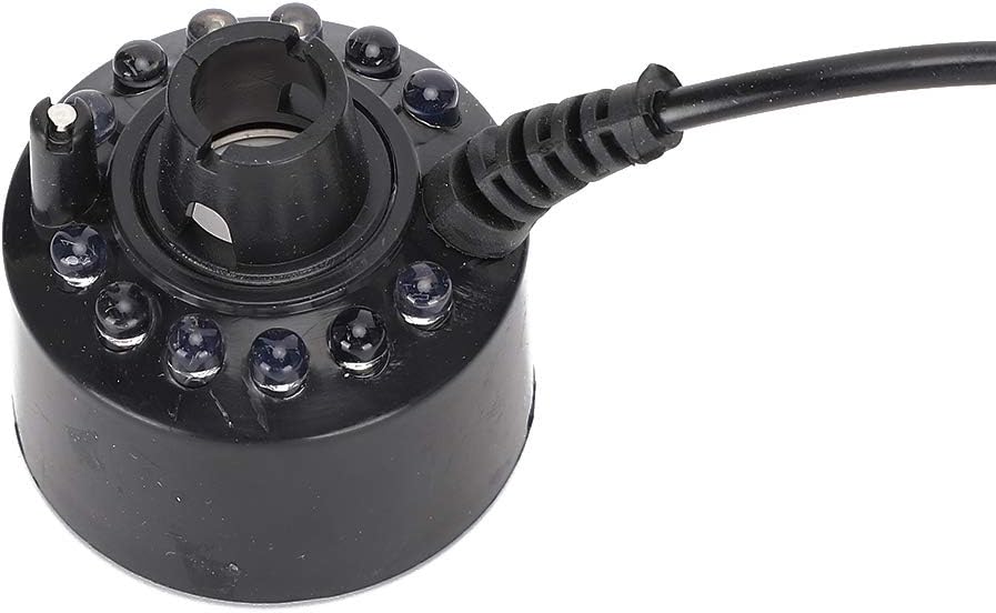 FUZHUI Mist Maker with LED Light 12W Reptile Humidifier