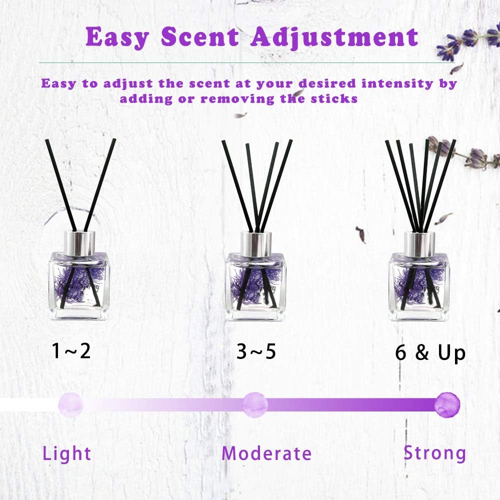 Seed Spring Reed Diffuser Set with Lavender Aromatherapy Oil