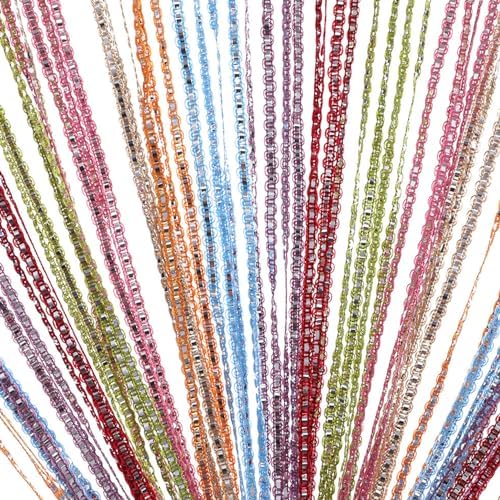 Rainbow Door Curtain with Tassels - 3937x7874 Inch