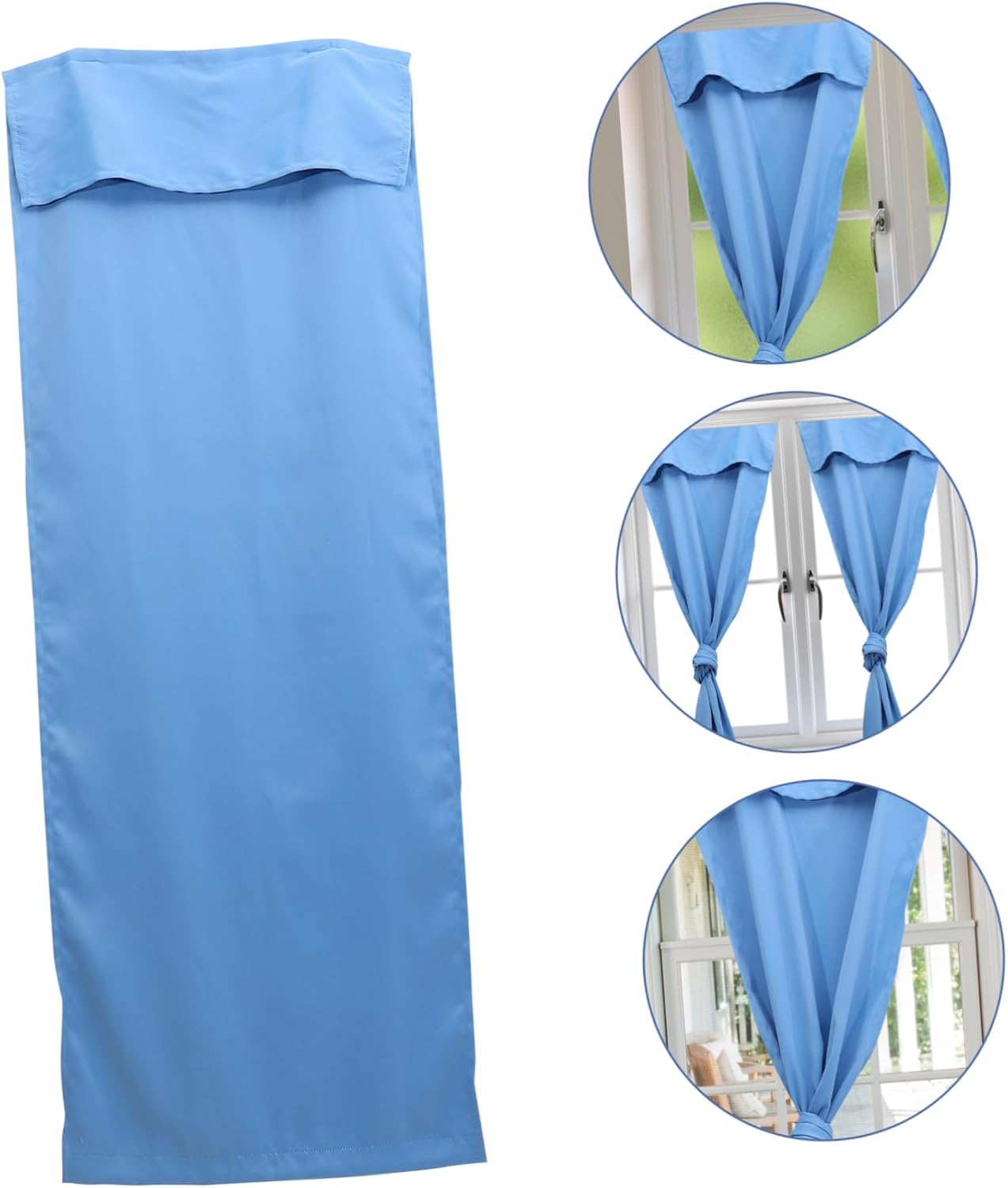 LIFKOME Blackout French Door Curtains for Privacy and Room Darkening