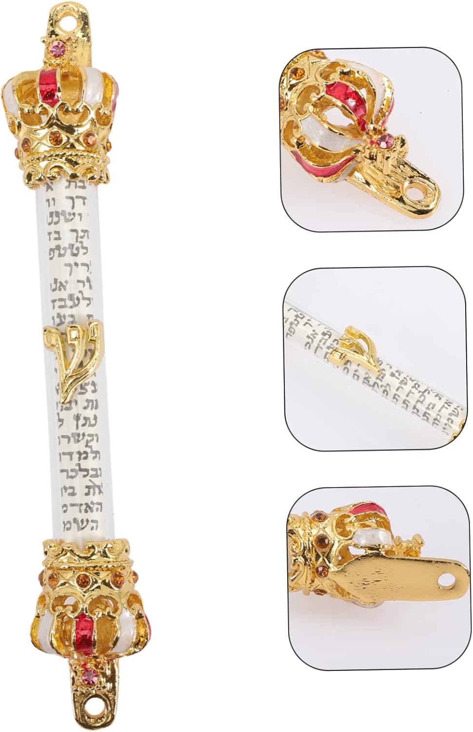 Magiclulu Bible Doorpost Crown Jewish Blessing Mezuzah