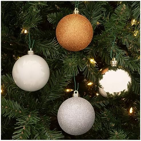 Hobby Lobby Metallic Shiny Glitter Ball Ornaments