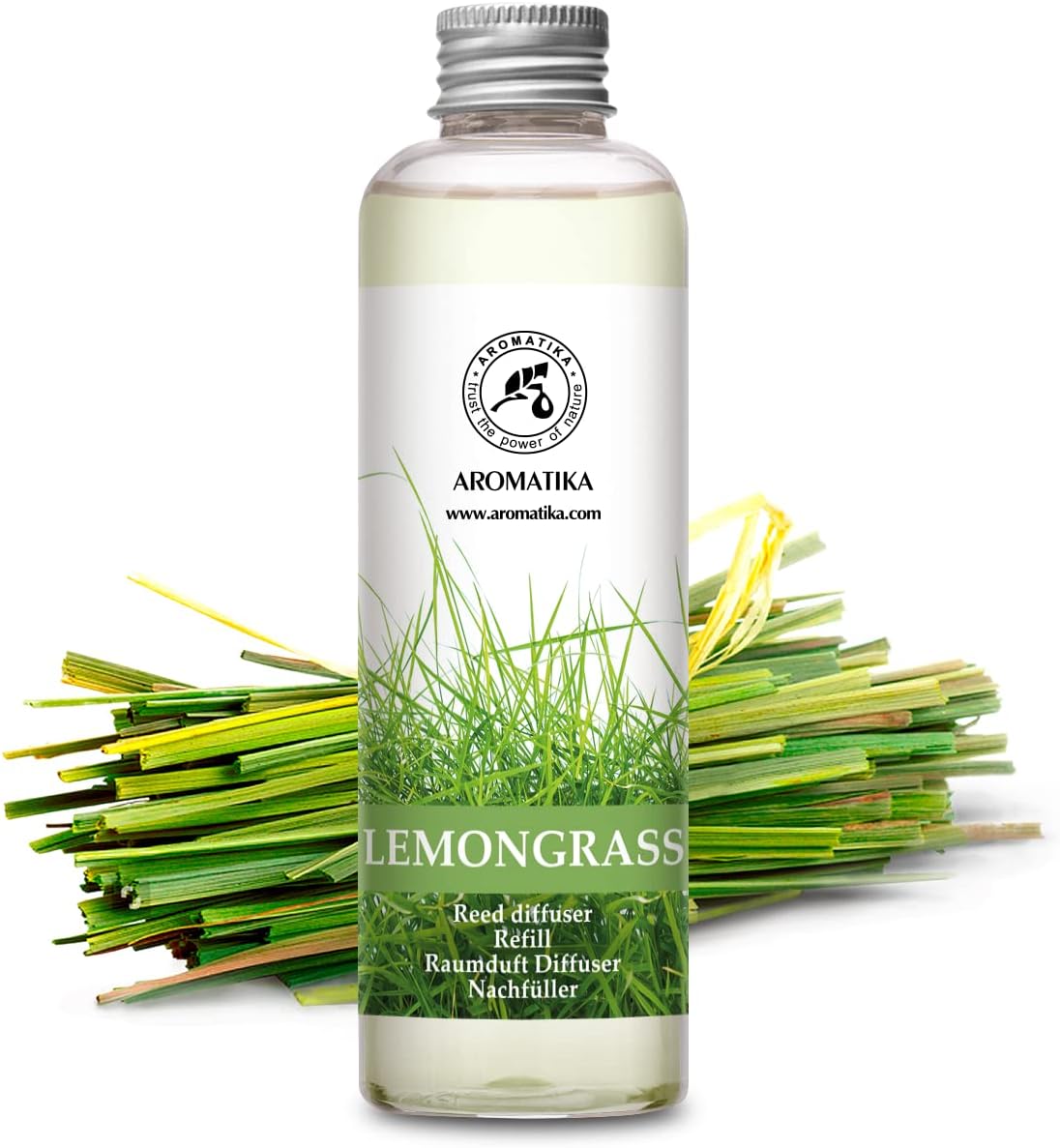 Lemongrass Reed Diffuser Refill - 68 Fl Oz Natural Essential Oil