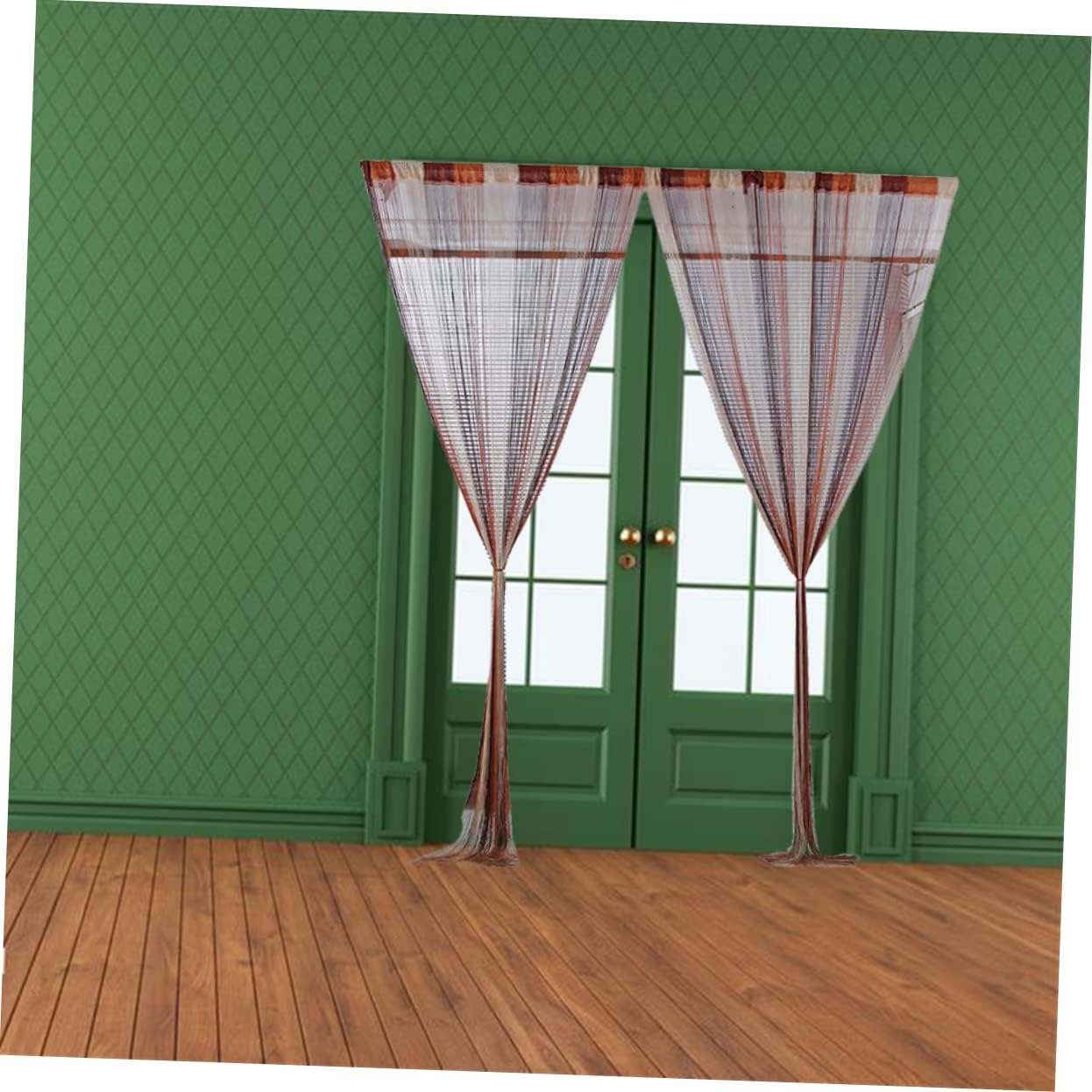 Cabilock Boho Thread Curtains for Bedroom and Living Room