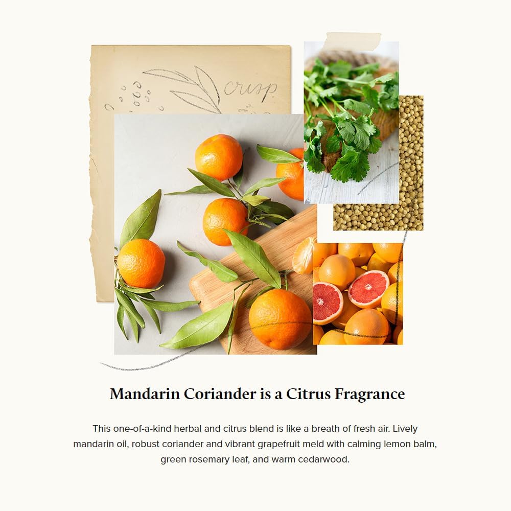 Thymes Fragrance Mist 3 Oz Mandarin Coriander