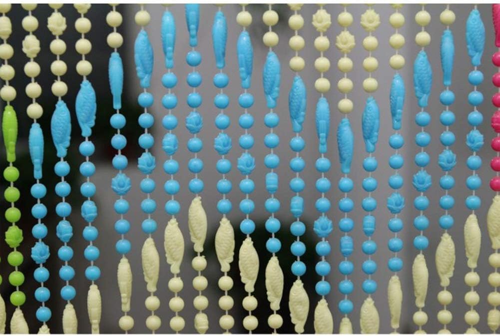 OKUOKA Beaded Door Curtain for Home Entrance and Room Dividers