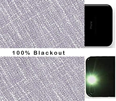 Central Park Lavender Blackout Curtain Panels 50x63 2 Panels