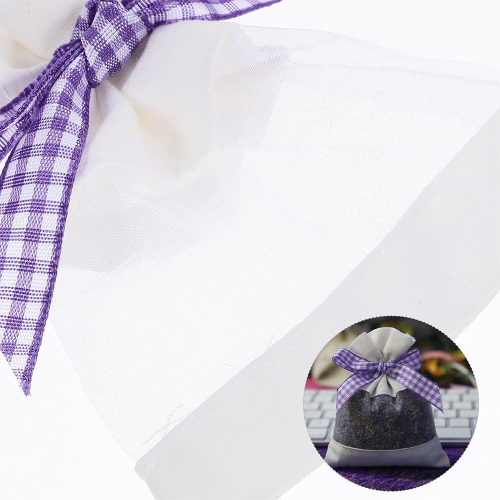 LUOZZY Lavender Sachet Bags with Bowknots 20pcs