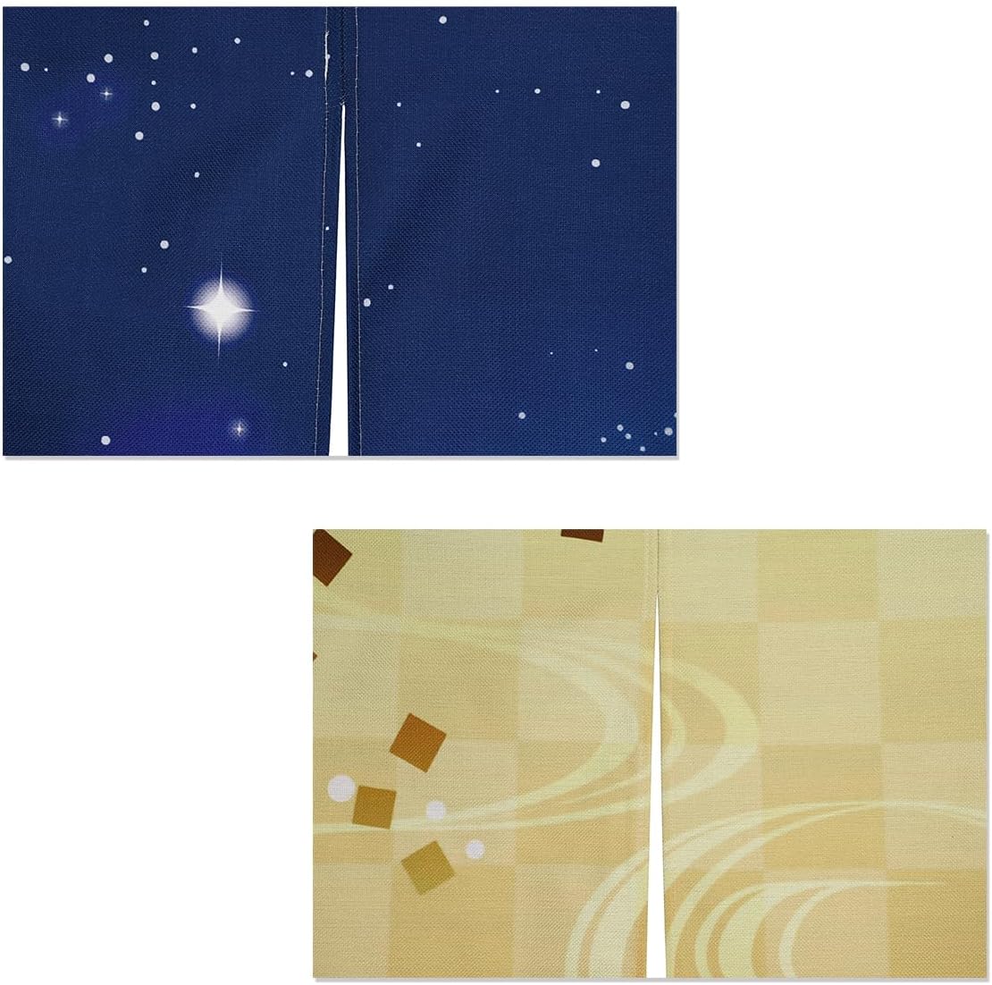 Noren Doorway Curtain with Cosmos Design