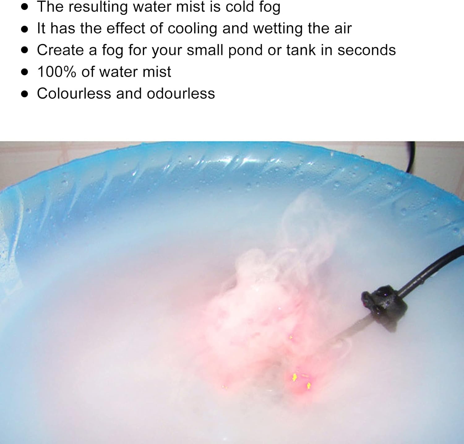 PerGar 12 LED Mister Fogger for Water Features