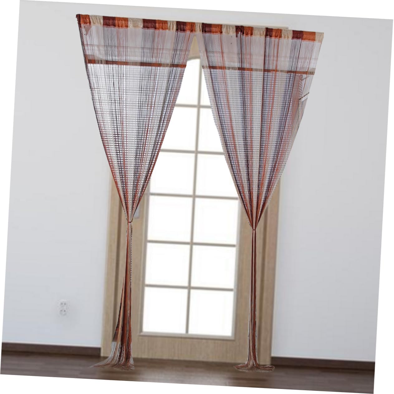 Cabilock Boho Thread Curtains for Bedroom and Living Room