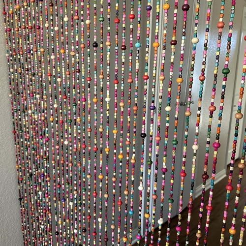Beaded Door Curtain 38 Strands Room Divider Panel Blinds